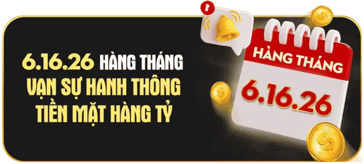 Hình ảnh khuyến mãi đặc biệt cho từng sảnh game